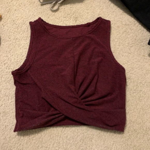 Yogalicous tight tank top with tie in front size small - Picture 1 of 1